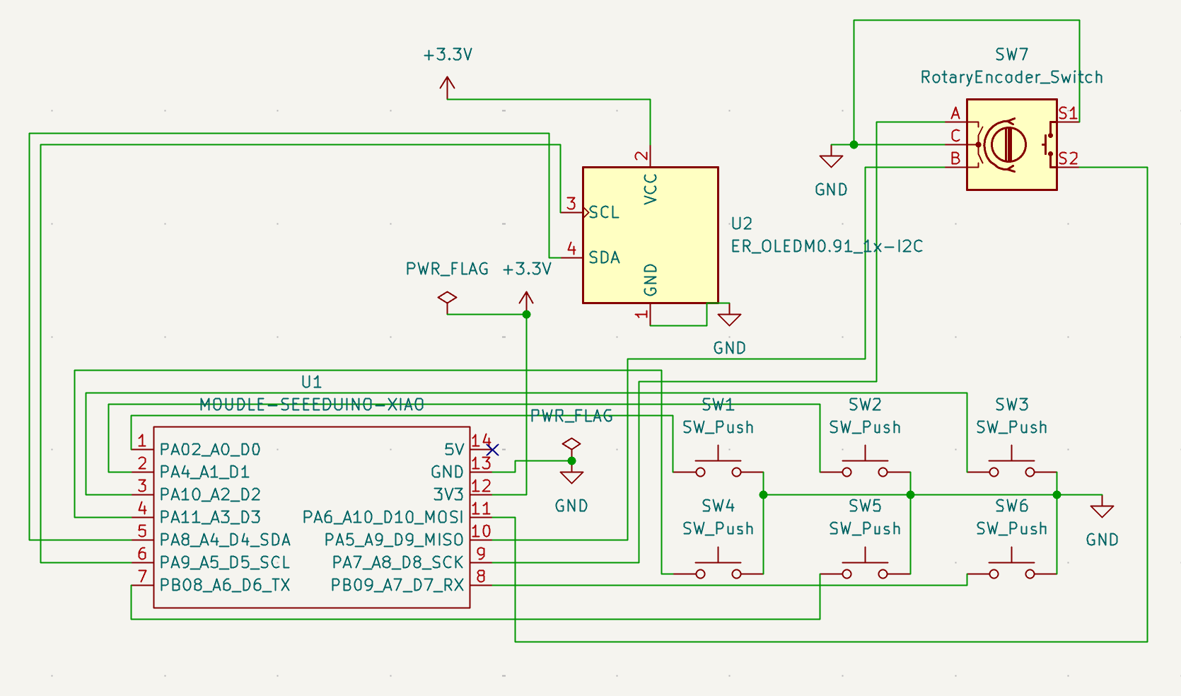 schematic of HackPad