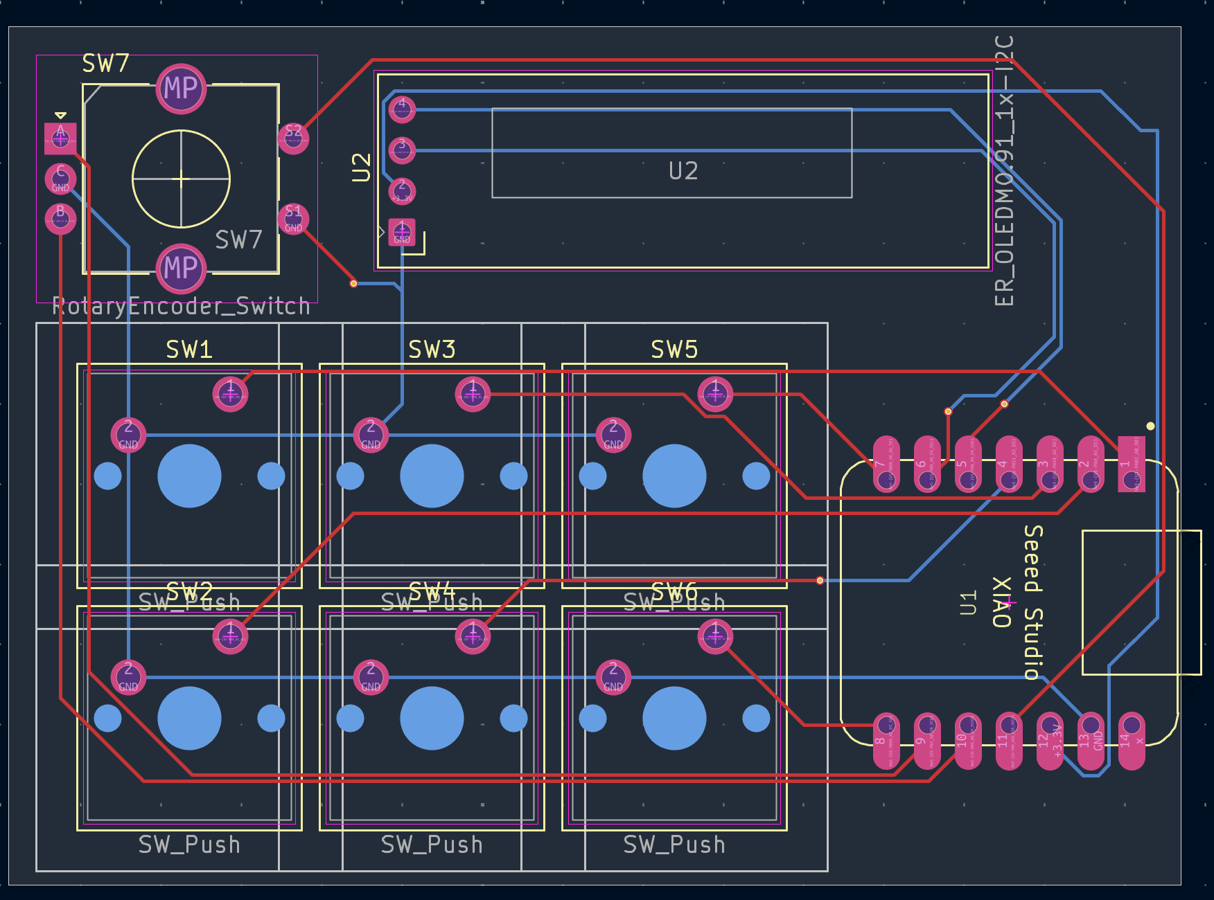 PCB of SimpleHackPad